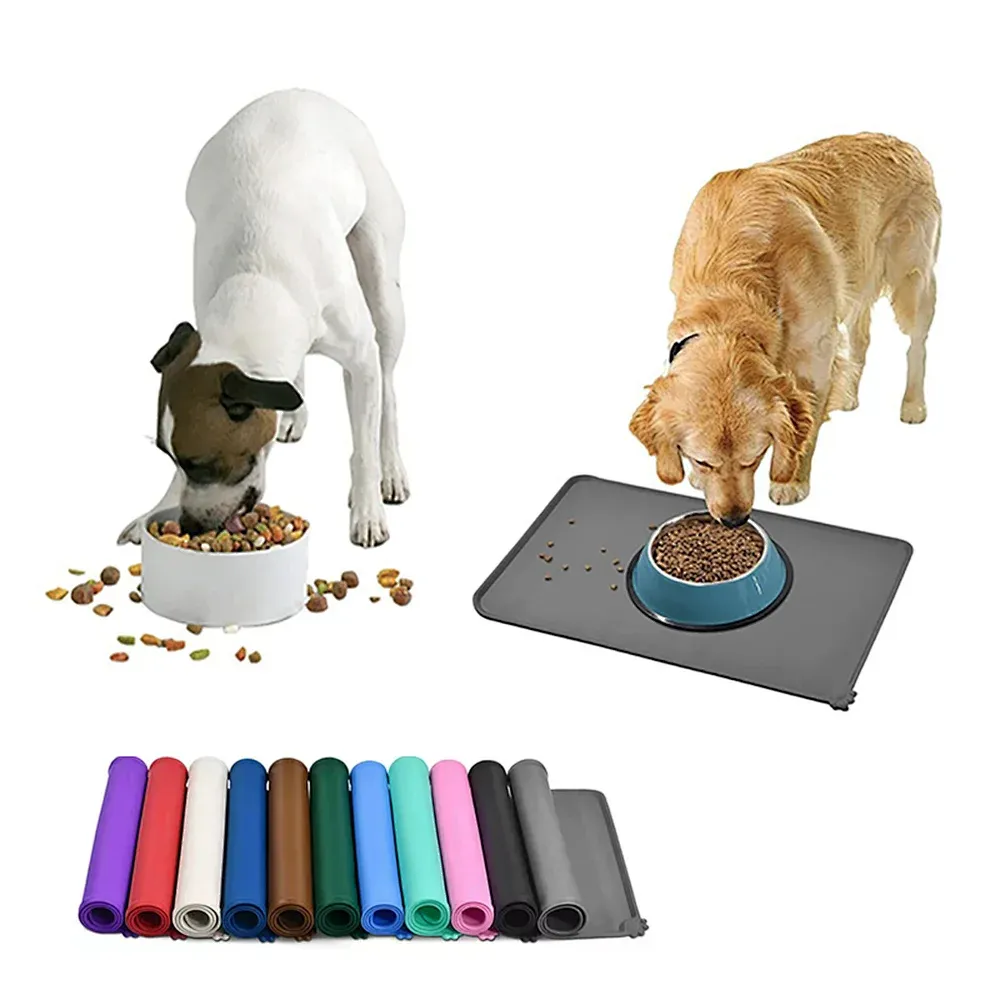 silicone mat for pet food bowls